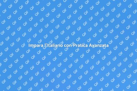 Corso Avanzato di Italiano Online