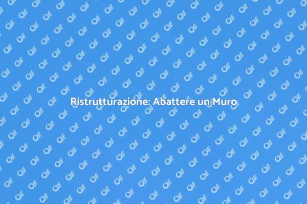 Reinventa i Tuoi Spazi con un Muro