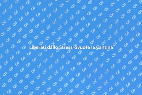 Svuotare Cantine Senza Stress Facile