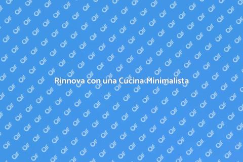 Cucina Su Misura Minimalista