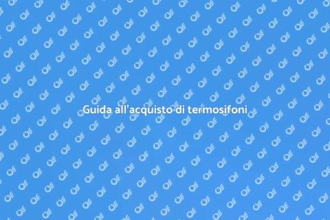 Termosifoni ad alta efficienza