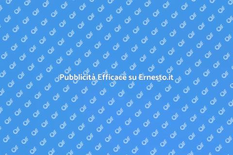 Spazio Pubblicitario su Ernesto.it
