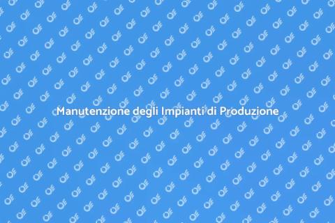 Pulizia Impianti di Produzione