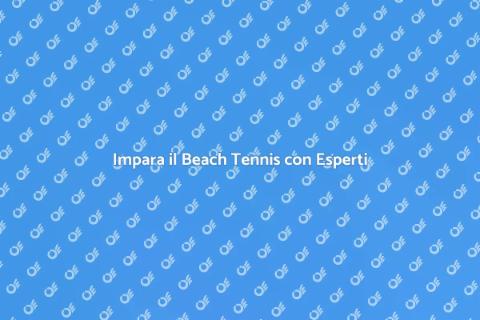 Lezioni di Beach Tennis in Italia