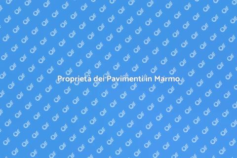 Pavimenti in Marmo: Eleganza e Funzionalità