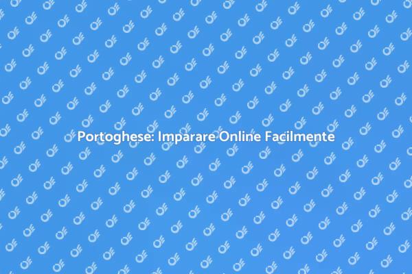 Imparare Portoghese: Guida Online