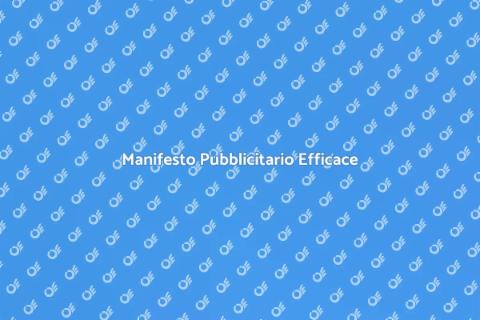 Creazione Manifesto Pubblicitario
