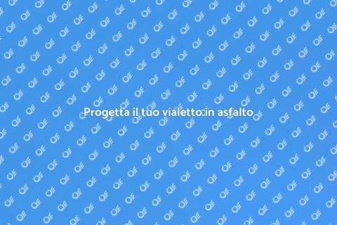 Creare un vialetto in asfalto