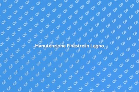 Proteggere Finestre in Legno