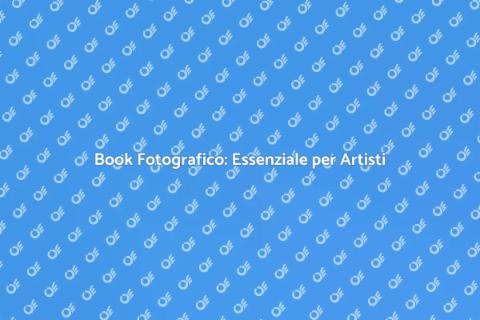 Book Fotografico per Artisti e Musicisti