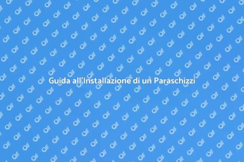 Installare un Paraschizzi in Cucina