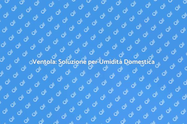 Importanza di una Ventola in Casa