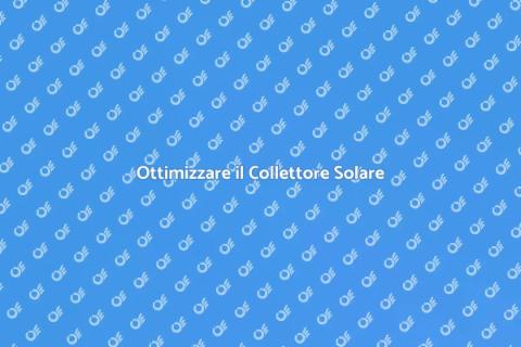 Controllo Collettore Solare Termico