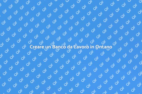 Progetta il Tuo Banco da Lavoro Ideale