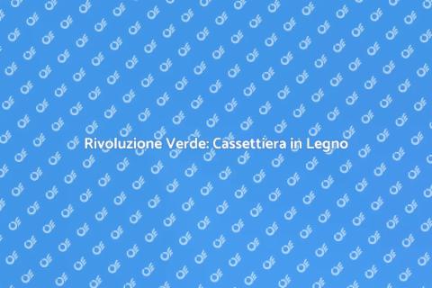 Cassettiera Ponte in Legno per Giardino