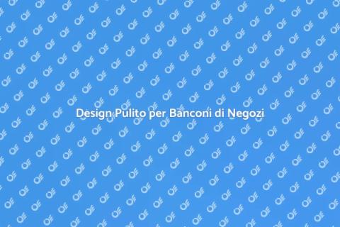 Bancone per Negozio: Design Minimalista