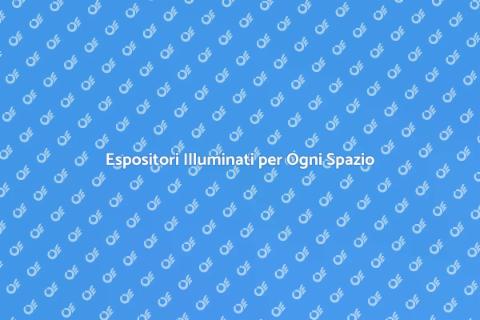 Banco Espositivo con Illuminazione