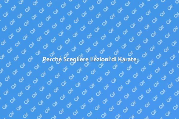 I Vantaggi di Imparare il Karate