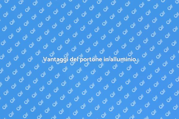 Portoni industriali: alluminio vincente