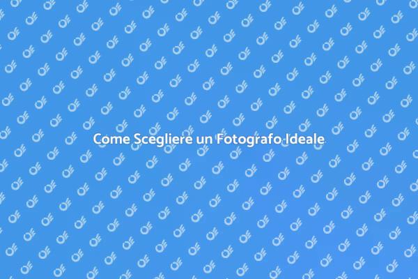 La Guida per Ingaggiare un Fotografo