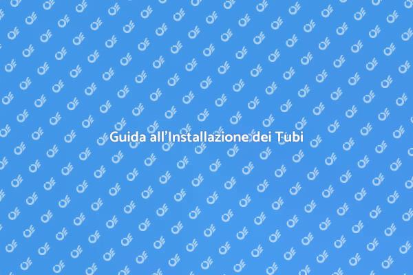 Installazione di Tubi per Comfort Casa