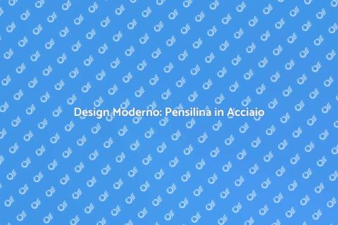 Pensilina in Acciaio per Balconi