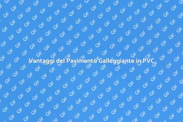 Pavimento in PVC: Comfort e Stile
