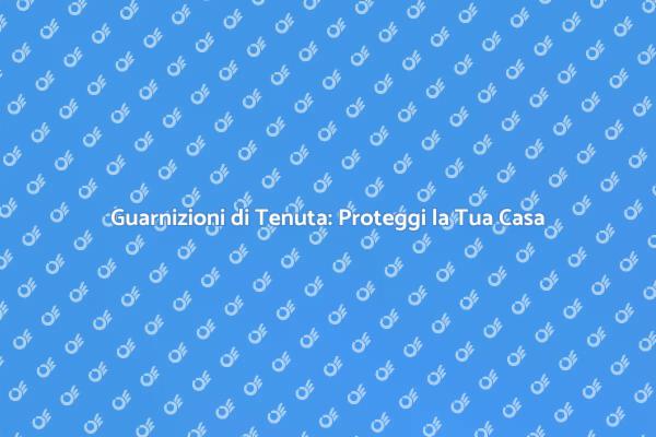Guida all'Installazione di Guarnizioni