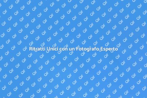 Fotografo per Ritratti di Qualità