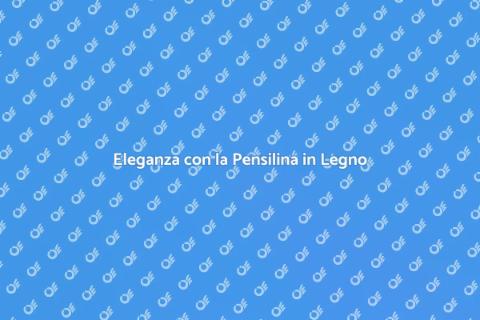 Pensilina in Legno per il Cancello