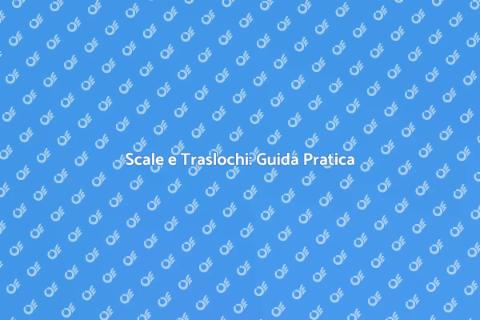 Trasporto Scale per Traslochi Aziendali
