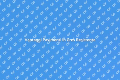 Posa Pavimenti in Gres Resistente