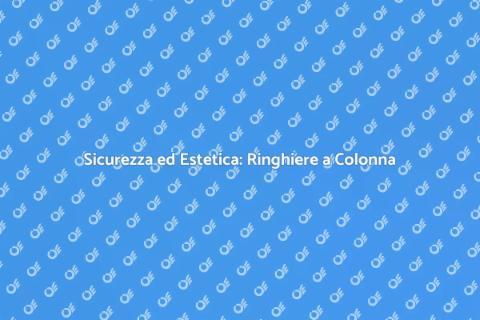 Ringhiere a Colonna per Scale Interne