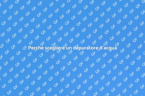 L'importanza dell'acqua pura a casa