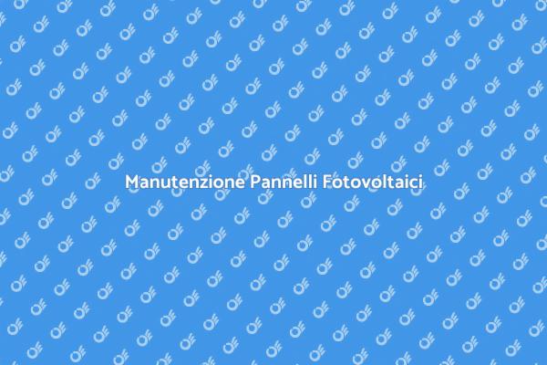 Riparazione Pannelli Fotovoltaici Sostenibili