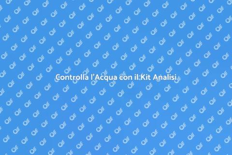Kit di Analisi dell'Acqua Essenziale