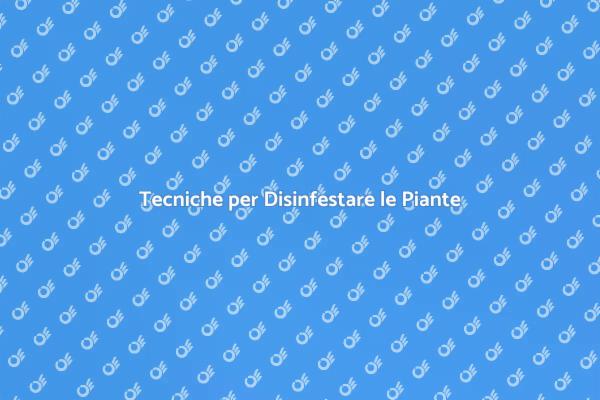 Proteggi le Tue Piante dai Parassiti