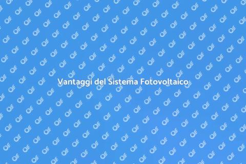 Installare un Sistema Fotovoltaico