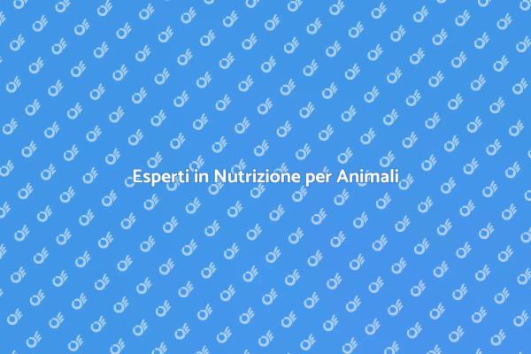 Nutrizione Animale: Il Segreto del Benessere