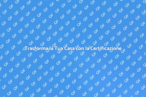 Consulenza Certificazione Energetica