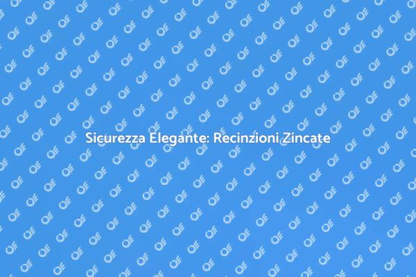 Installare una Recinzione in Acciaio Zincato