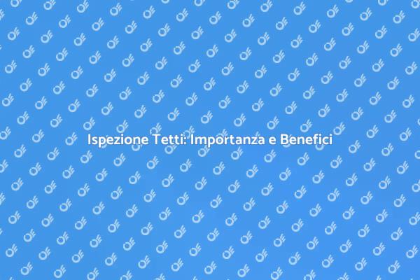Ispezione Tetti: Fondamenti Essenziali