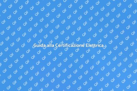 Certificazione Sicurezza Elettrica