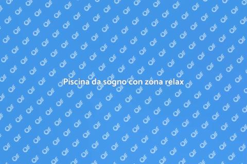 Costruire piscina con zona relax