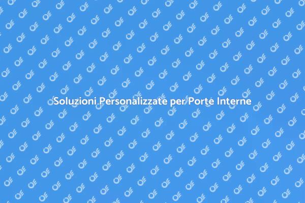 Porte Interne: Design e Funzionalità Unici