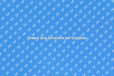 Struttura per Giardino in Legno