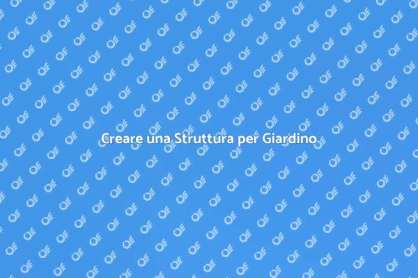 Giardino da Sogno: Struttura in Legno