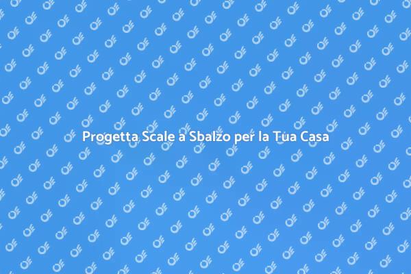Scale a Sbalzo: Rinnova la Tua Casa