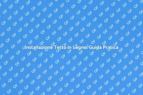 Tetto in Legno per Terrazzo Coperto