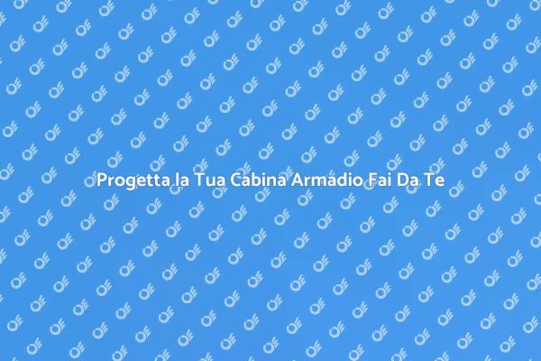 Cabina Armadio Angolare in Cartongesso